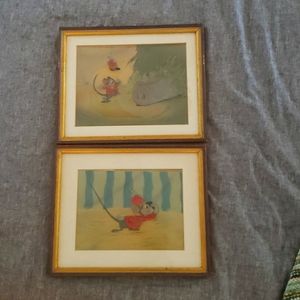 Vintage Walt Disney Celluloid prints